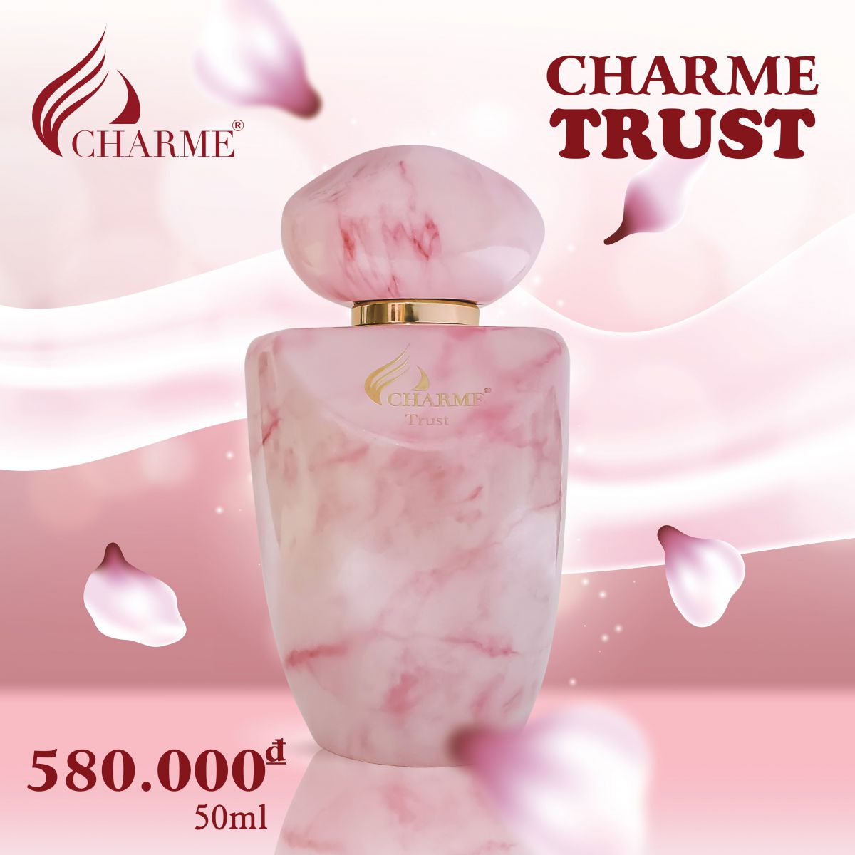 Nước Hoa Charme Trust là sắp xếp đầy ẩn ý dành riêng cho quý cô nữ tính, thanh lịch