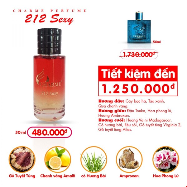 Charme 212 Sexy 50ml