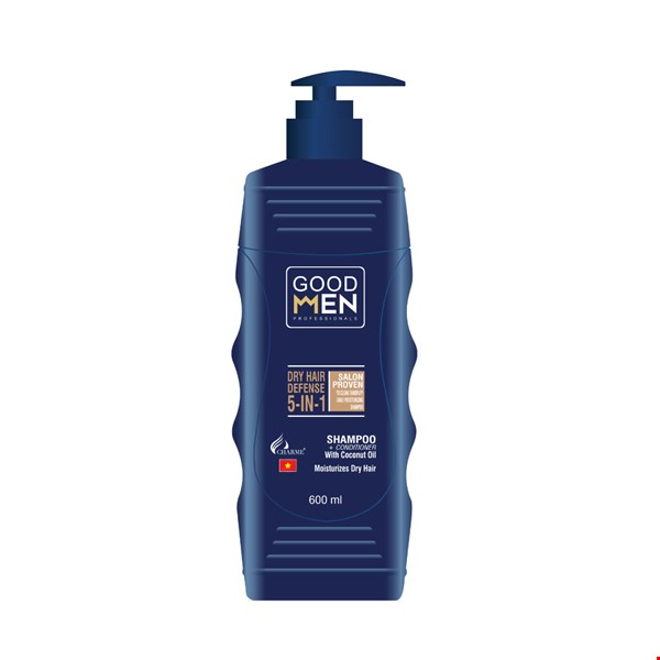 Sữa tắm gội toàn thân GOOD MEN Professionals 5 in 1 600ml