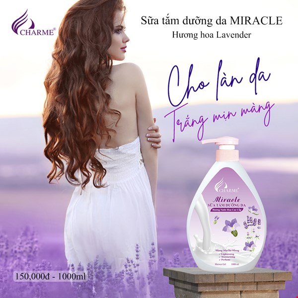 Sữa Tắm Miracle - Hương Hoa Oải Hương