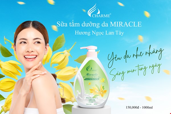 Sữa tắm MIRACLE - Hương Ngọc Lan Tây