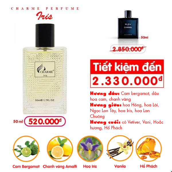 Charme Iris 50ml