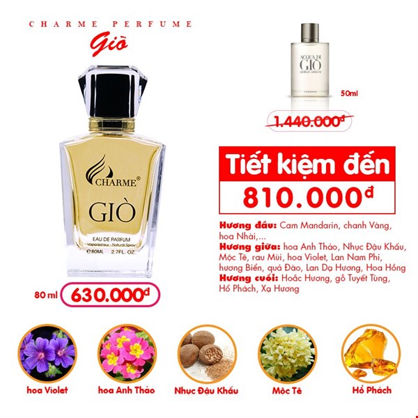 Charme Giò 80ml