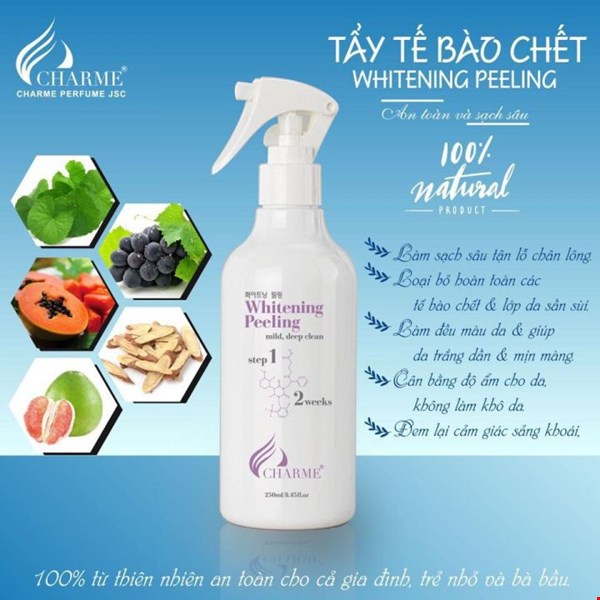 Tẩy Tế Bào Da Chết Body Charme Whitening Peeling