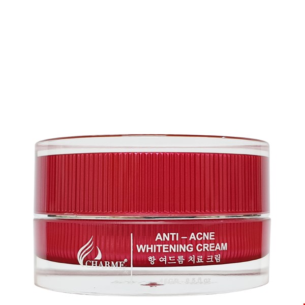 KEM TRỊ MỤN THÔNG ĐỎ CHARME ANTI - ACNE WHITENING CREAM 15g