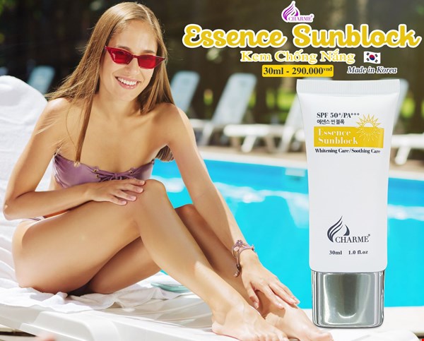 Kem Chống Nắng Charme Essence Sunblock Spf50/Pa+++